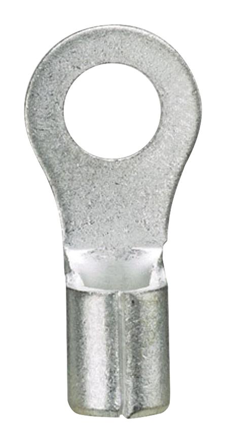 323166 TERMINAL, RING TONGUE, 1/4", 8AWG AMP - TE CONNECTIVITY