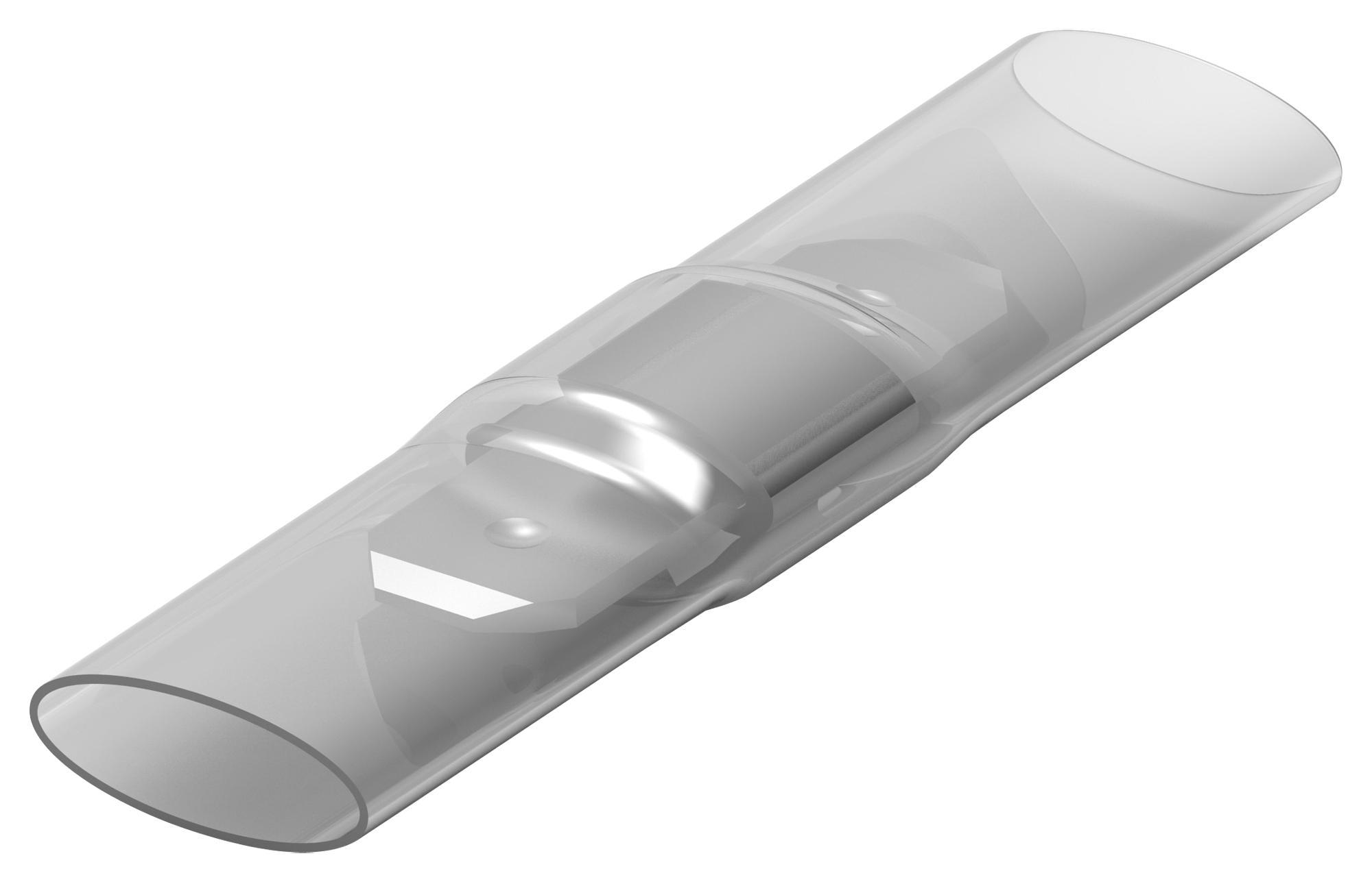321235 BUTT SPLICE, TRANSPARENT, PVC AMP - TE CONNECTIVITY