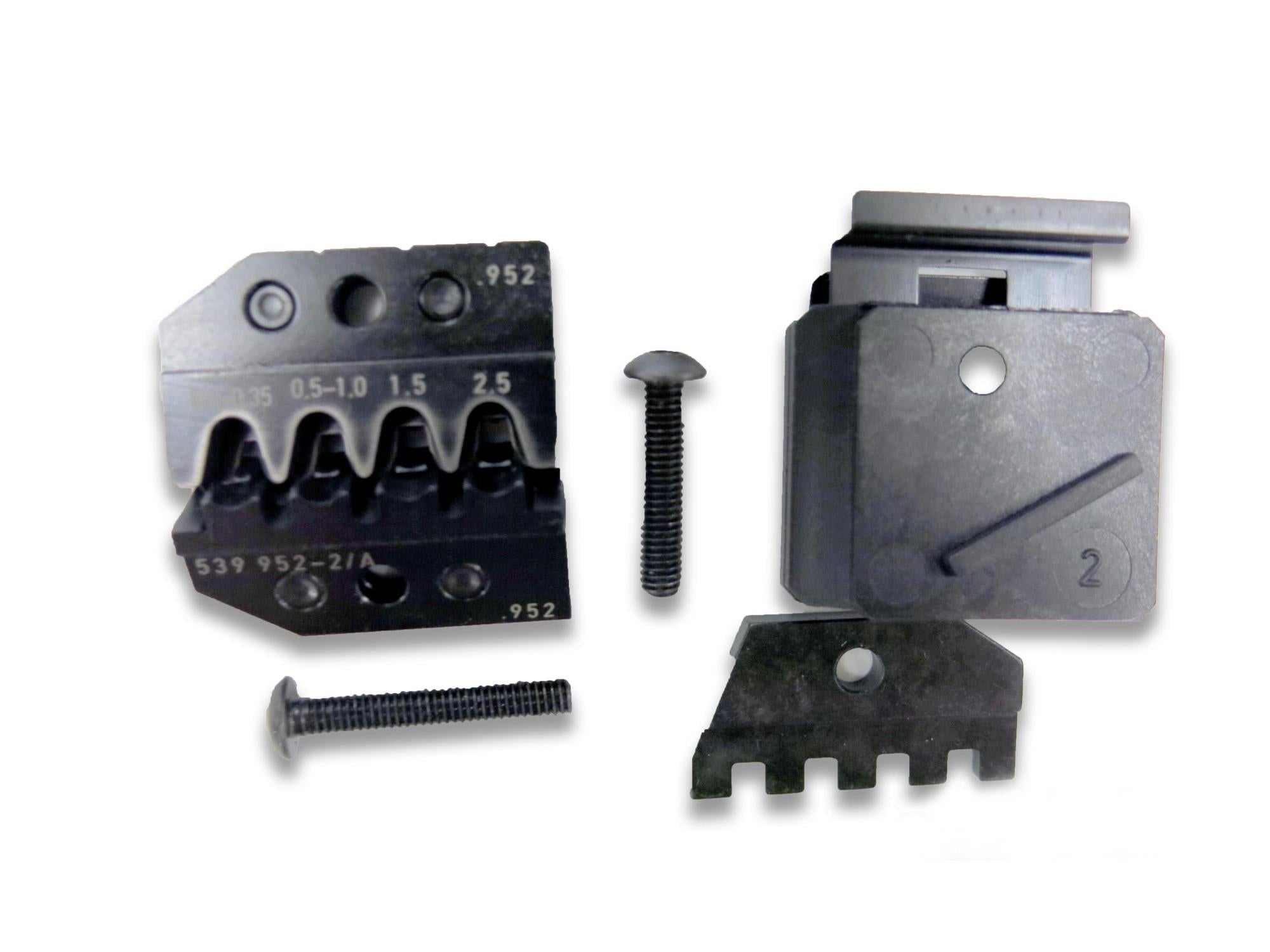 539952-2 CRIMP TOOL DIE, 0.2-2.5MM2 CONTACT AMP - TE CONNECTIVITY