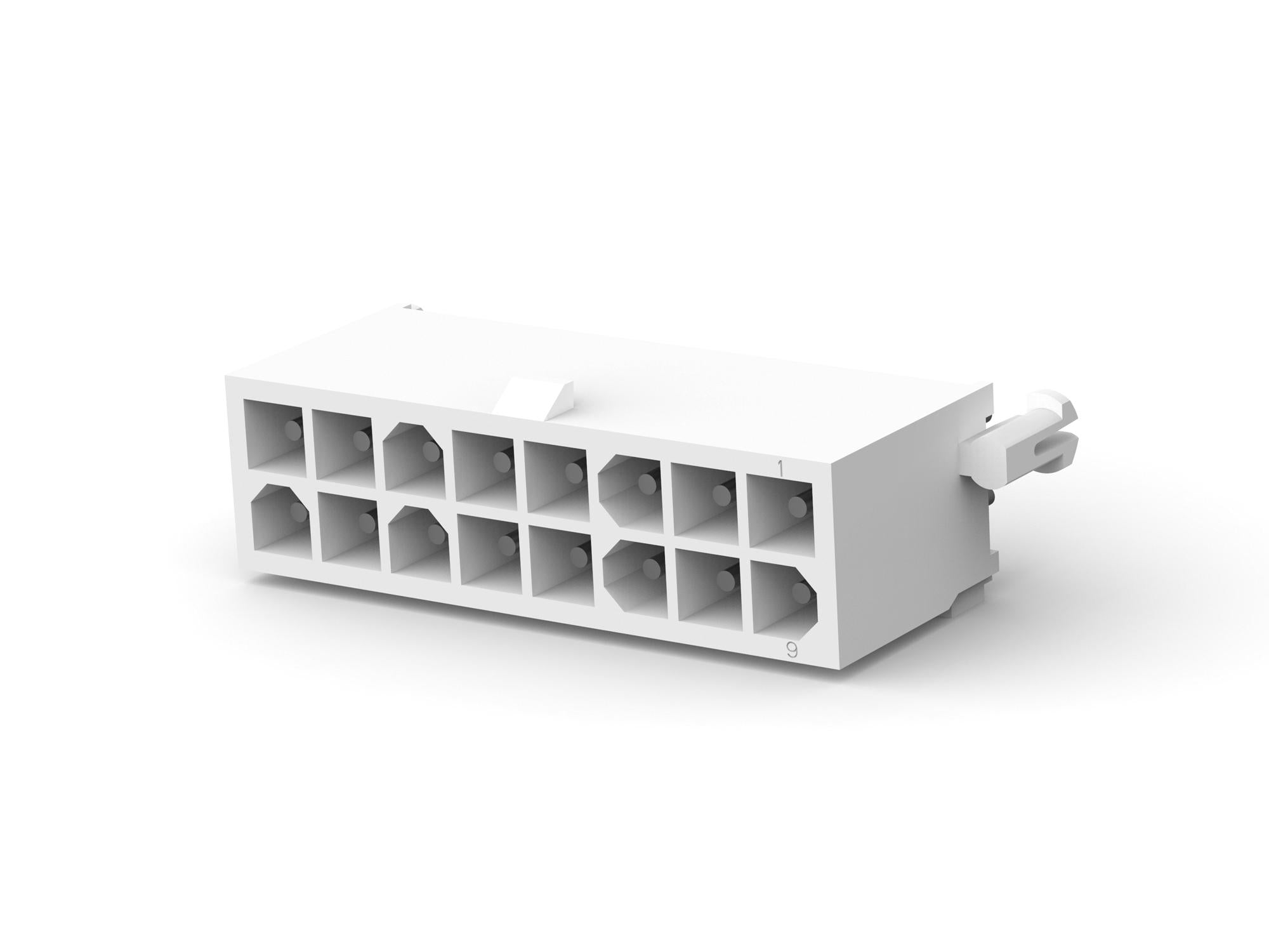 1-794075-0 WTB CONN, HEADER, 16POS, 2ROW, 4.14MM AMP - TE CONNECTIVITY