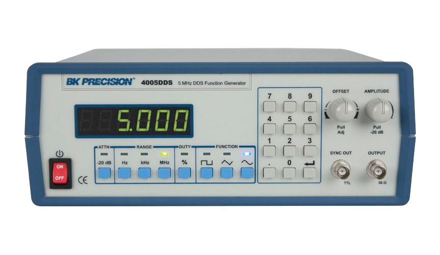 BK4005DDS DDS FUNCTION GENERATOR, 1HZ TO 5MHZ B&K PRECISION