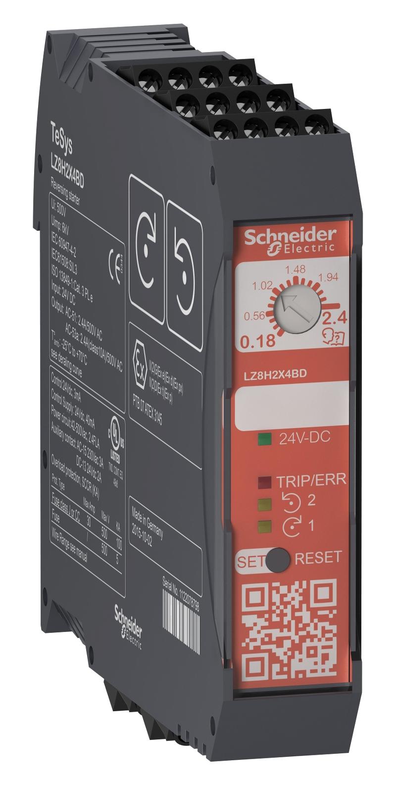 LZ8H6X5BD TESYS H STO REV 6.5A 24VDC SCHNEIDER ELECTRIC