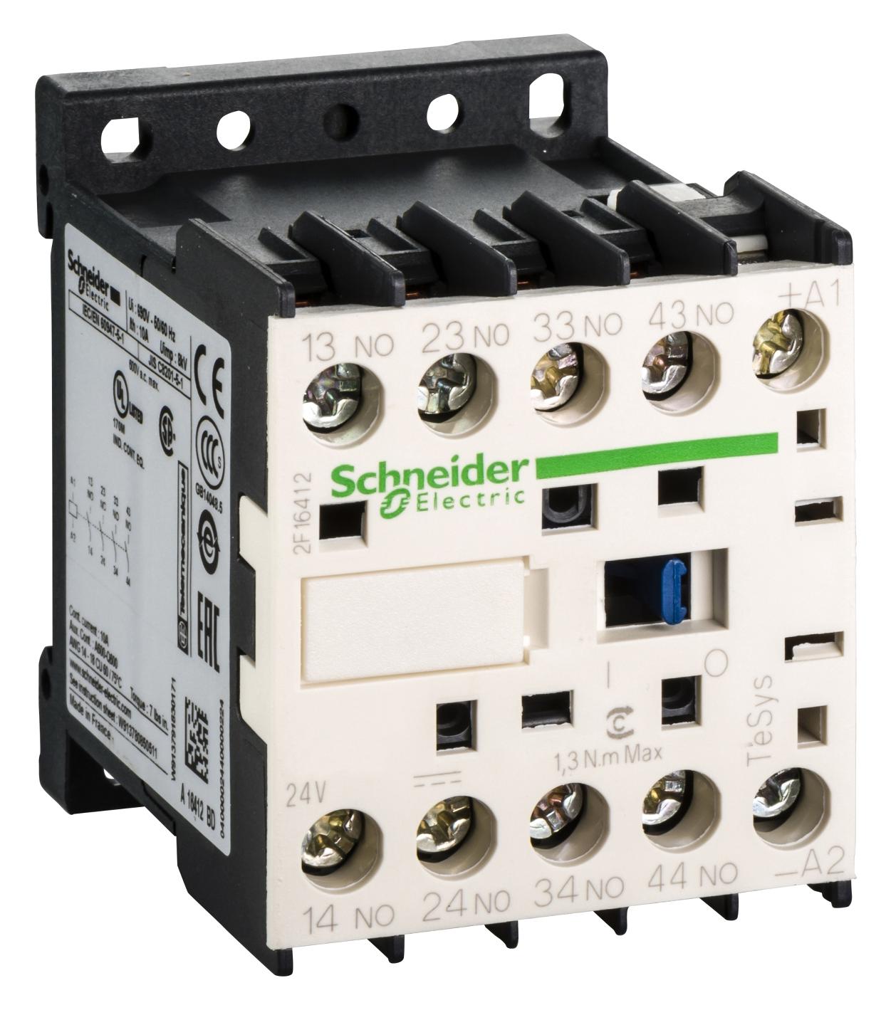 CA3KN22ED3 CONTROL RELAY 2NO 2NC CONTACTS SCHNEIDER ELECTRIC
