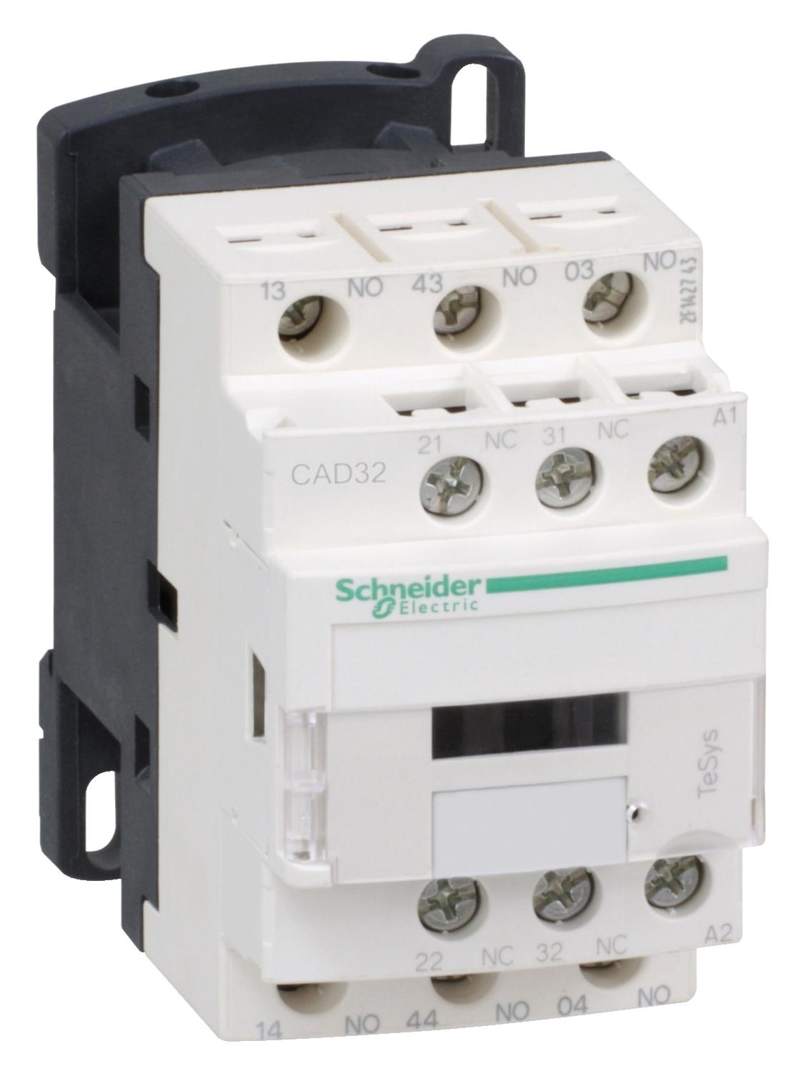 CAD32JD AUX CONT 3NO + 2NC 12V DC  SU SCHNEIDER ELECTRIC