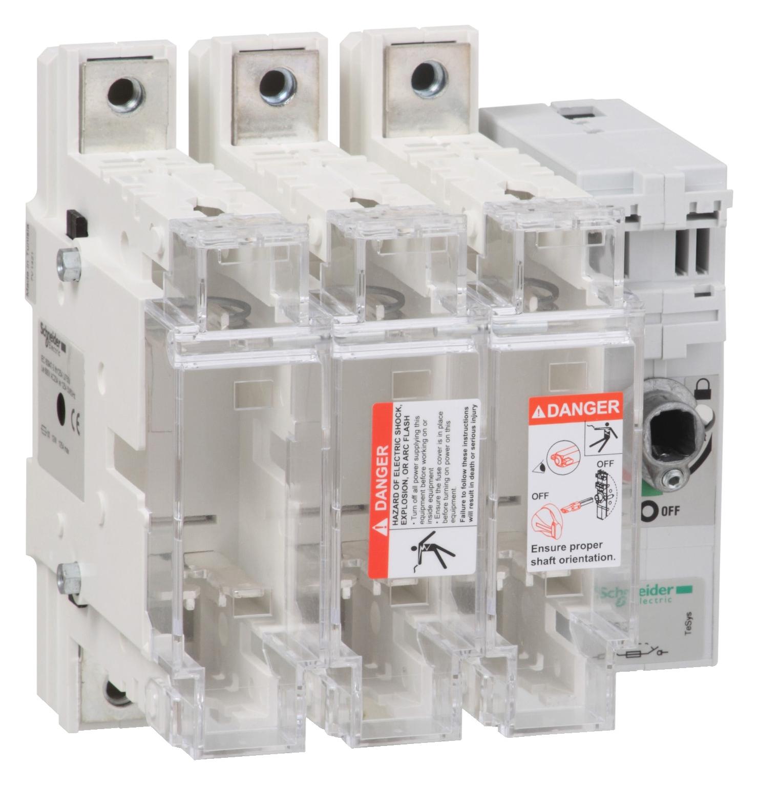 GS2L3 FUSE DISCONNECT SW. 3X 160A 0 SCHNEIDER ELECTRIC