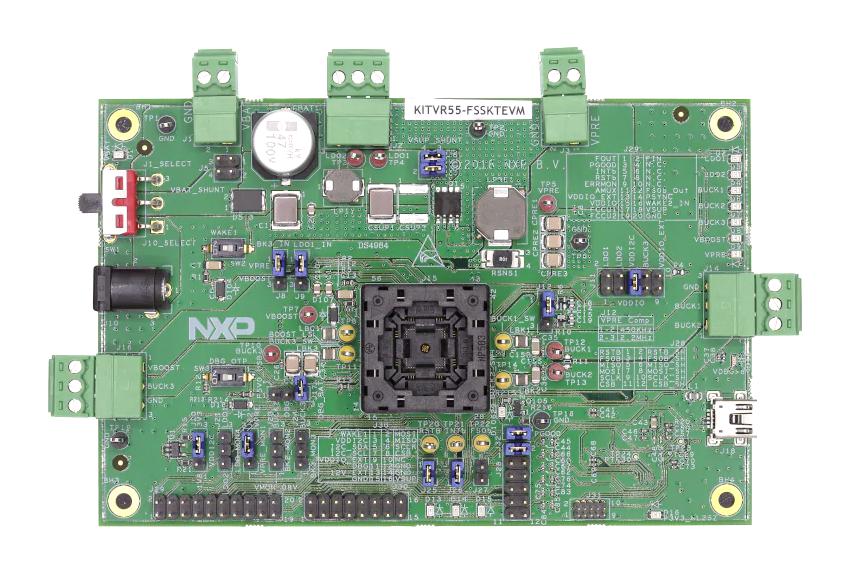 KITVR55-FSSKTEVM EVAL BOARD, 12V/24V SAFETY SBC NXP