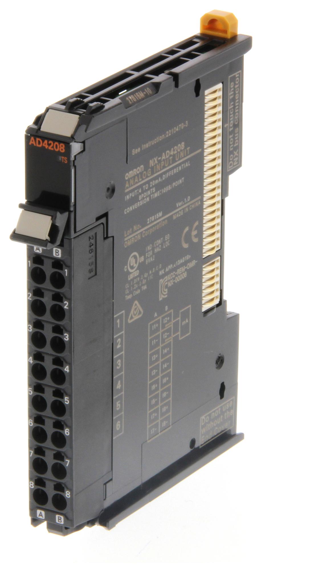 NX-AD4208 ANALOGUE INPUT PLC CONTROLLERS OMRON