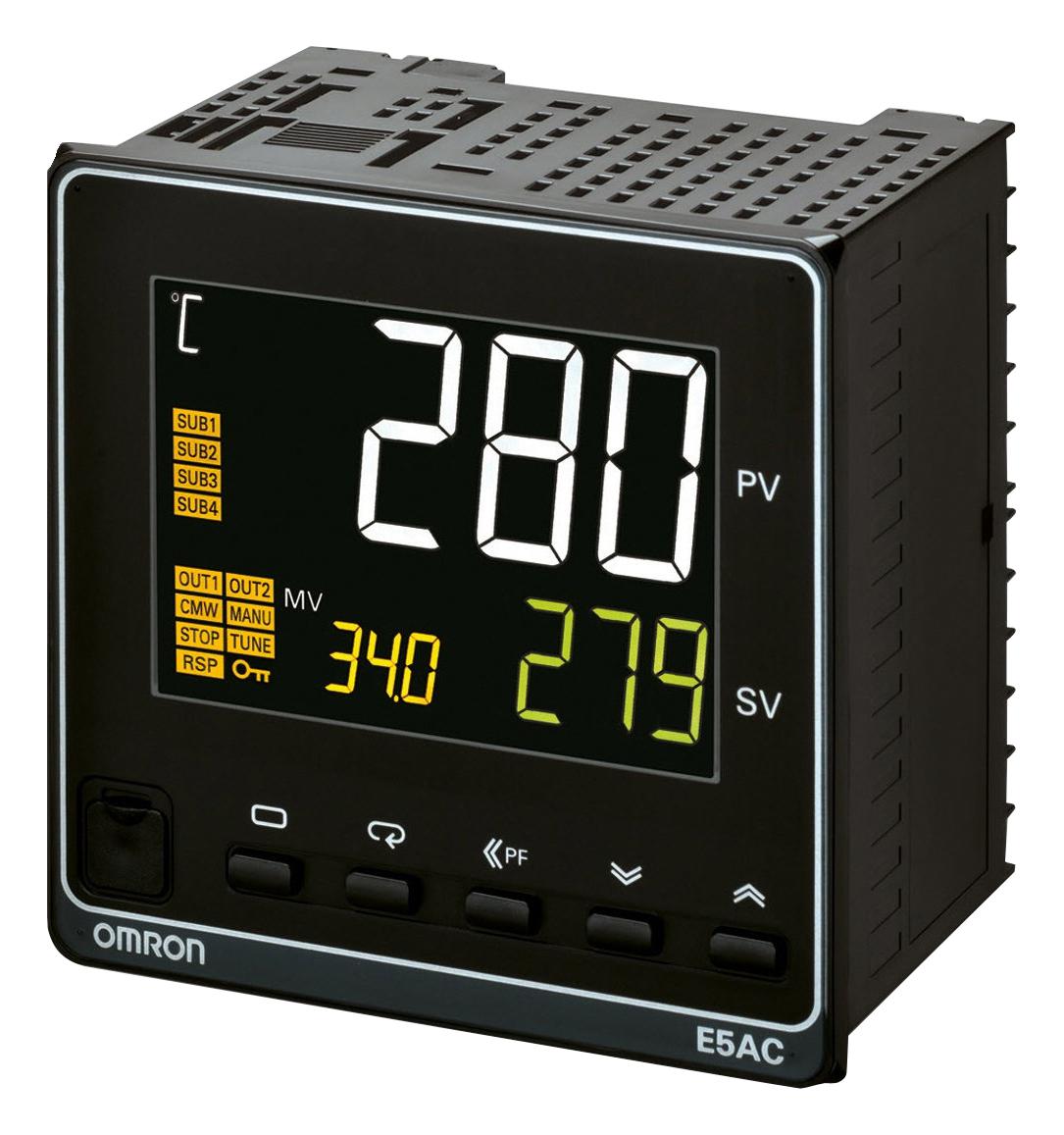 E5AC-QX4A5M-000 TEMP CONTROLLER, VOLTAGE OUTPUT, 240V OMRON