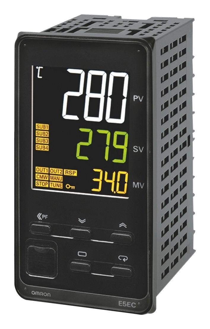 E5EC-RR4A5M-000 TEMP CONTROLLER, RELAY OUTPUT, 240V OMRON