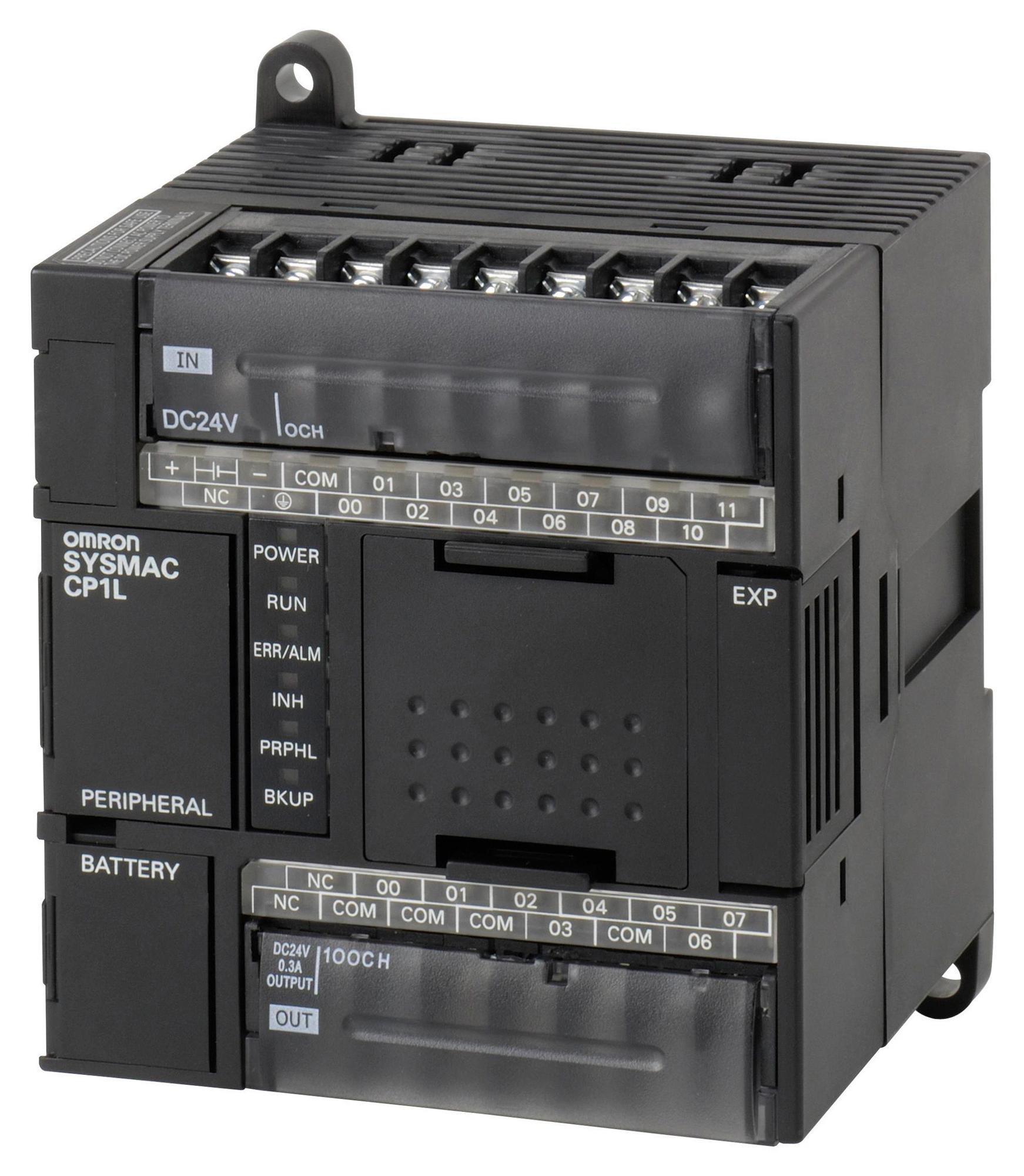 CP1L-L20DR-D PLC PROGRAMMER, 12I/P, 8O/P, 24VDC OMRON