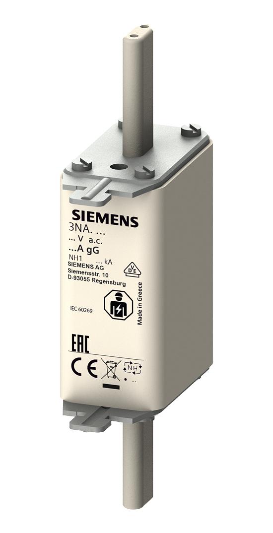 3NA3136 HRC FUSE, 160A, 500VAC/440VDC, BLADE TAG SIEMENS