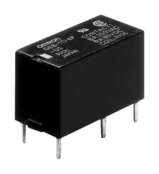 G6B-1114P-US  DC24 POWER RELAY, SPST-NO, 24VDC, 5A, THT OMRON