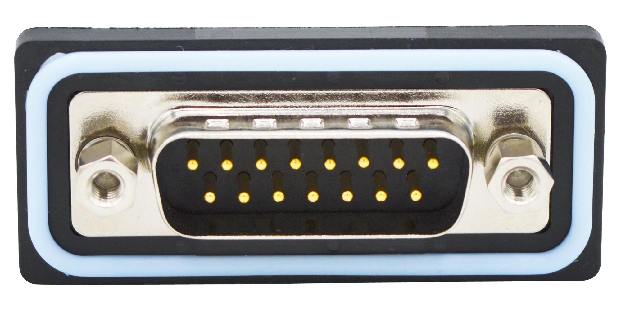 SDF-S15-103L012 D SUB CONN, PLUG, DA, 15POS, SOLDER CUP NORCOMP