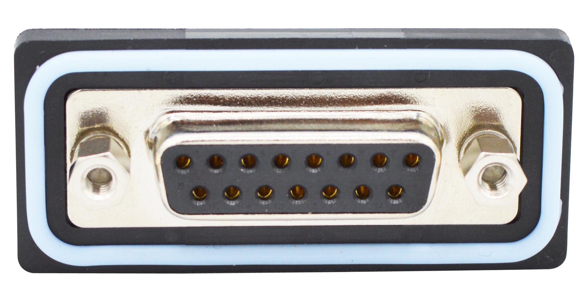 SDF-V15-213L011 D SUB CONN, RCPT, DA, 15POS, SOLDER NORCOMP