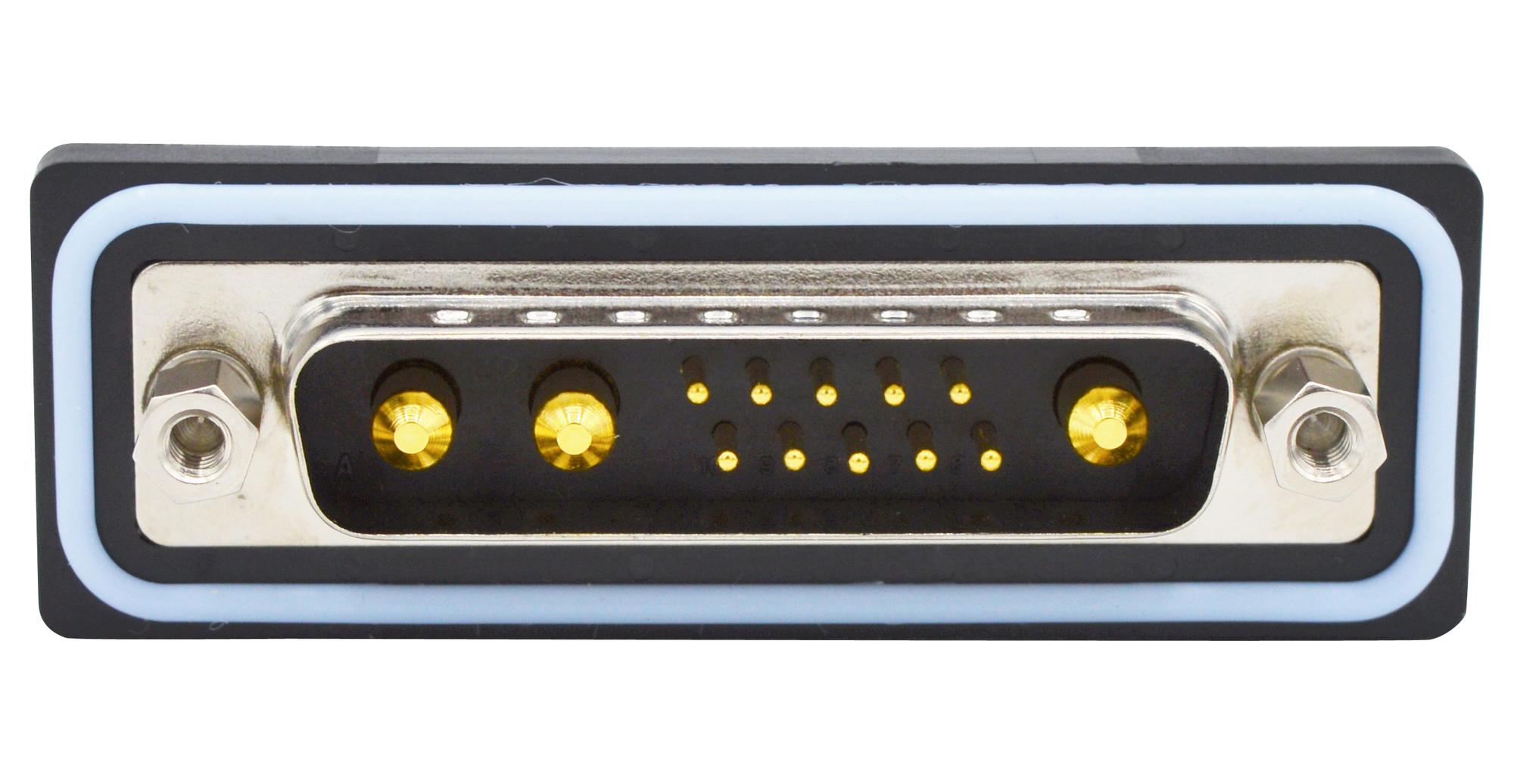 CDFS13W3103L212 COMBO D-SUB CONN, PLUG, DB-13W3, PANEL NORCOMP