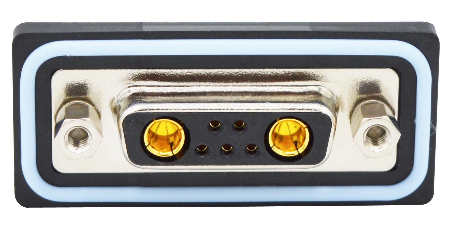 CDFV7W2213L251 COMBO D-SUB CONN, RCPT, DA-7W2, SOLDER NORCOMP