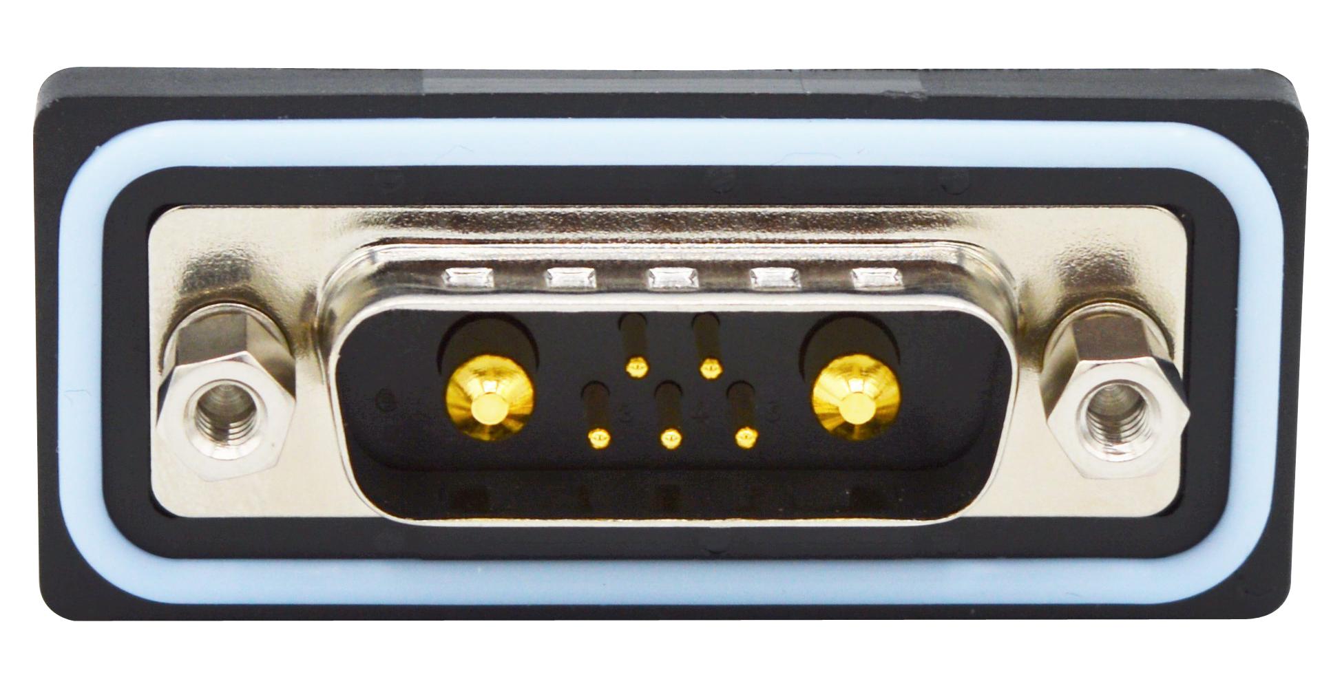 CDFV7W2113L451 COMBO D-SUB CONN, PLUG, DA-7W2, SOLDER NORCOMP