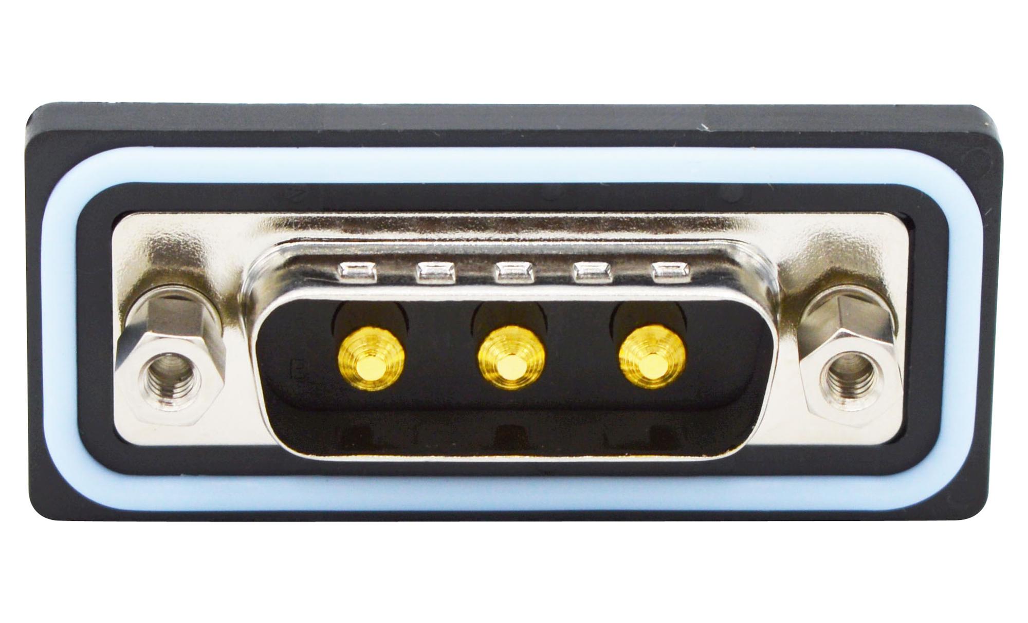 CDFR3W3113L412 COMBO D-SUB CONN, R/A PLUG, DA-3W3 NORCOMP