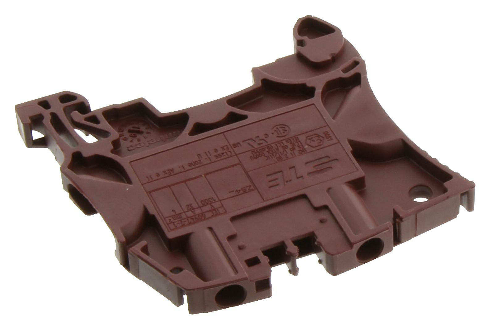 1SNK505064R0000 TERMINAL BLOCK, DINRAIL, 2POS, 12AWG ENTRELEC - TE CONNECTIVITY