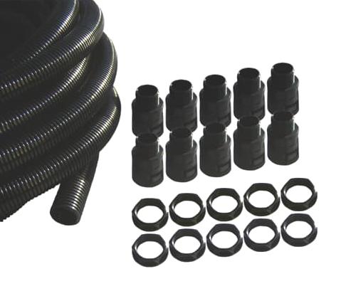 CP-AF20A CONTRACTOR PACK, LFH, BLACK, 20MM ABB - ADAPTAFLEX