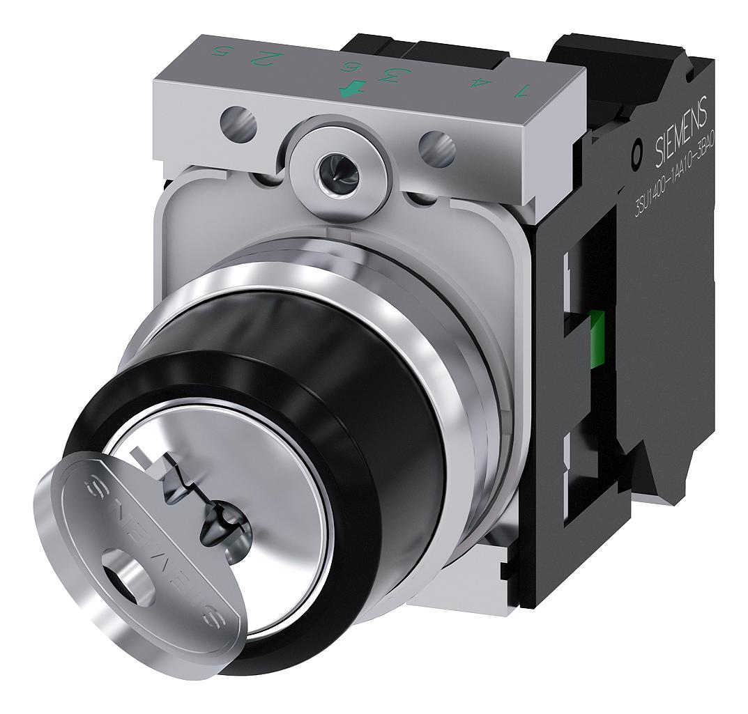 3SU1150-4BF11-3BA0 KEY OPERATED SIEMENS