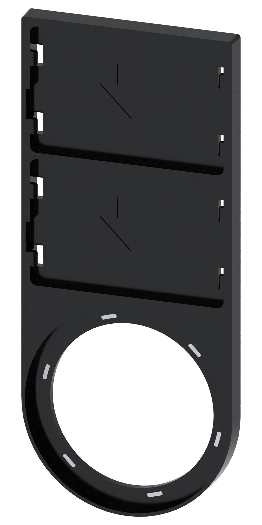 3SU1900-0BR10-0AA0 LABEL HOLDER, PB SW/INDICATOR LIGHT, BLK SIEMENS