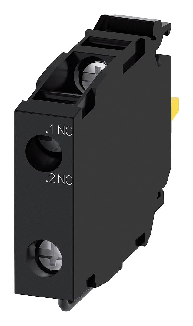 3SU1400-1AA10-1HA0 SW CONTACT BLOCK, 1P, 10A, 110VAC, SCREW SIEMENS