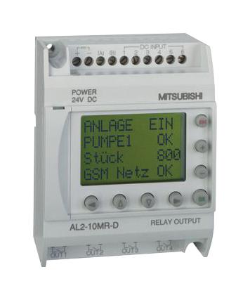AL2-10MR-A PROCESS CONTROLLER, 10I/O, 240VAC MITSUBISHI