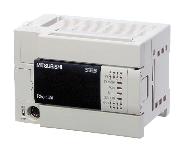 FX3U-16MR-ES PROCESS CONTROLLER, 8I/O, 30W, 240VAC MITSUBISHI