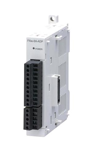 FX3U-3A-ADP ANALOG I/O ADAPTER, 2 I/P, 1 O/P, 24VDC MITSUBISHI
