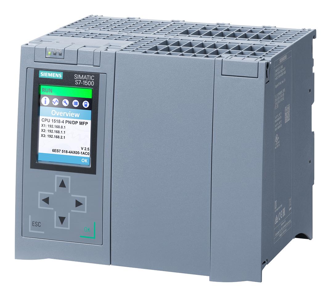 6AG1518-4AX00-4AC0 PLC PROGRAMMER, 2 X RJ45 INTERFACE, 24V SIEMENS