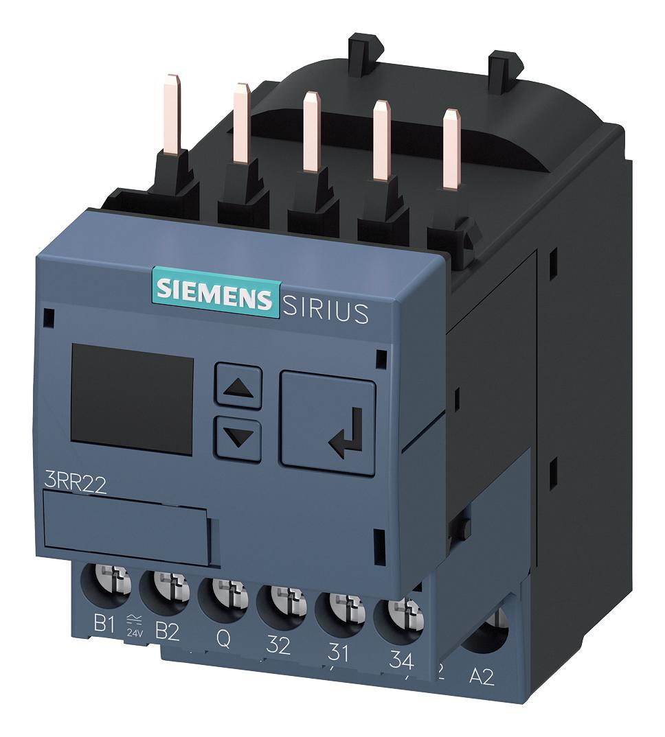 3RR2241-1FW30 CURRENT SENSING RELAY, 3A/400VAC, SCREW SIEMENS