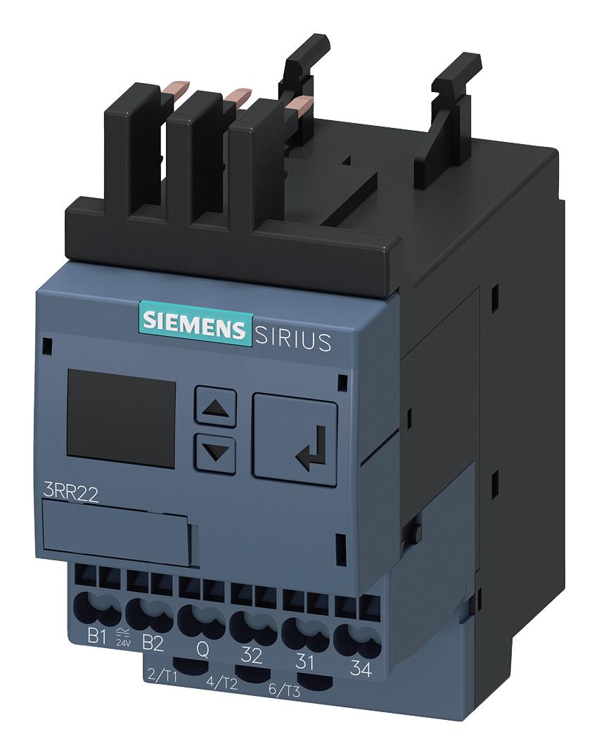 3RR2241-2FA30 CURRENT SENSING RELAY, 3A/400VAC, SPRING SIEMENS