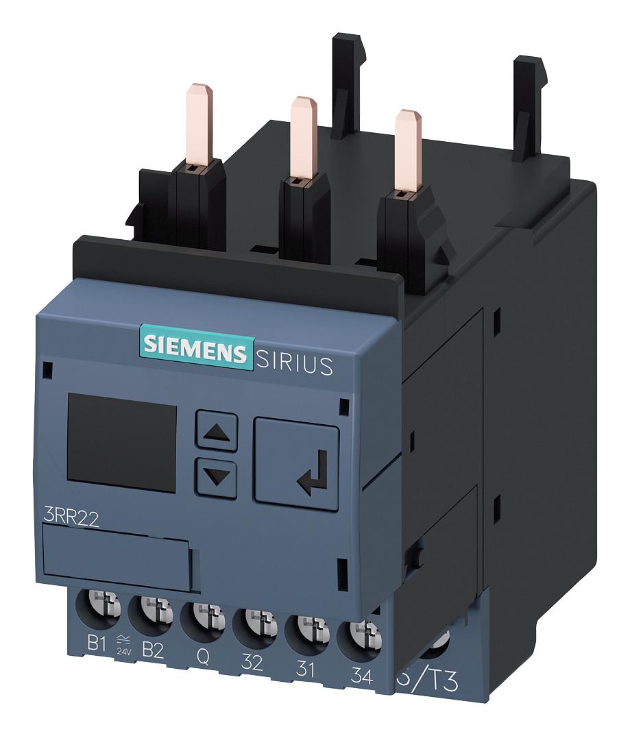 3RR2242-1FA30 CURRENT SENSING RELAY, 3A/400VAC, SCREW SIEMENS