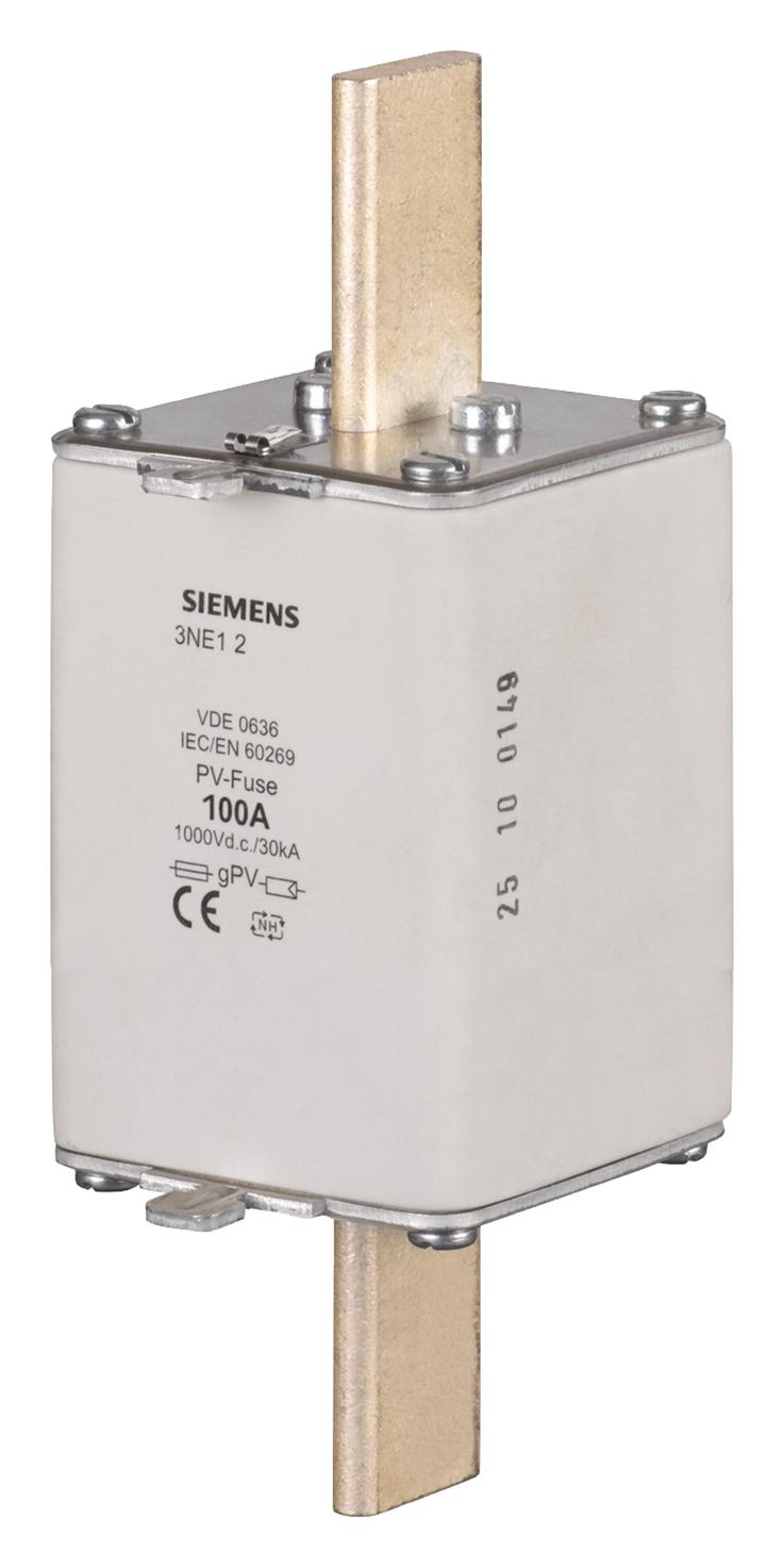 3NE1222-4 HRC FUSE, BLADE TAG, 125A, 1KVDC SIEMENS