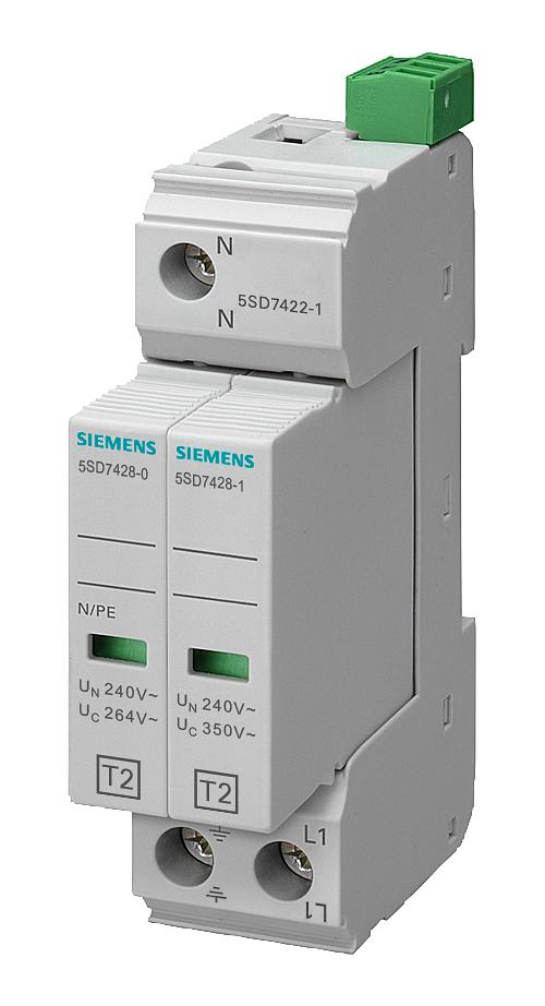 5SD7422-1 MAINS SURGE PROTECTORS SIEMENS