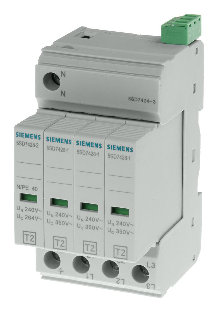 5SD7424-3 MAINS SURGE PROTECTORS SIEMENS