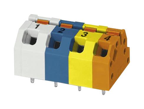 SPTAF 1/ 4-5,0-IL-EXPROFINET 3 TERMINAL BLOCK, WTB, 4POS, 24-16AWG PHOENIX CONTACT