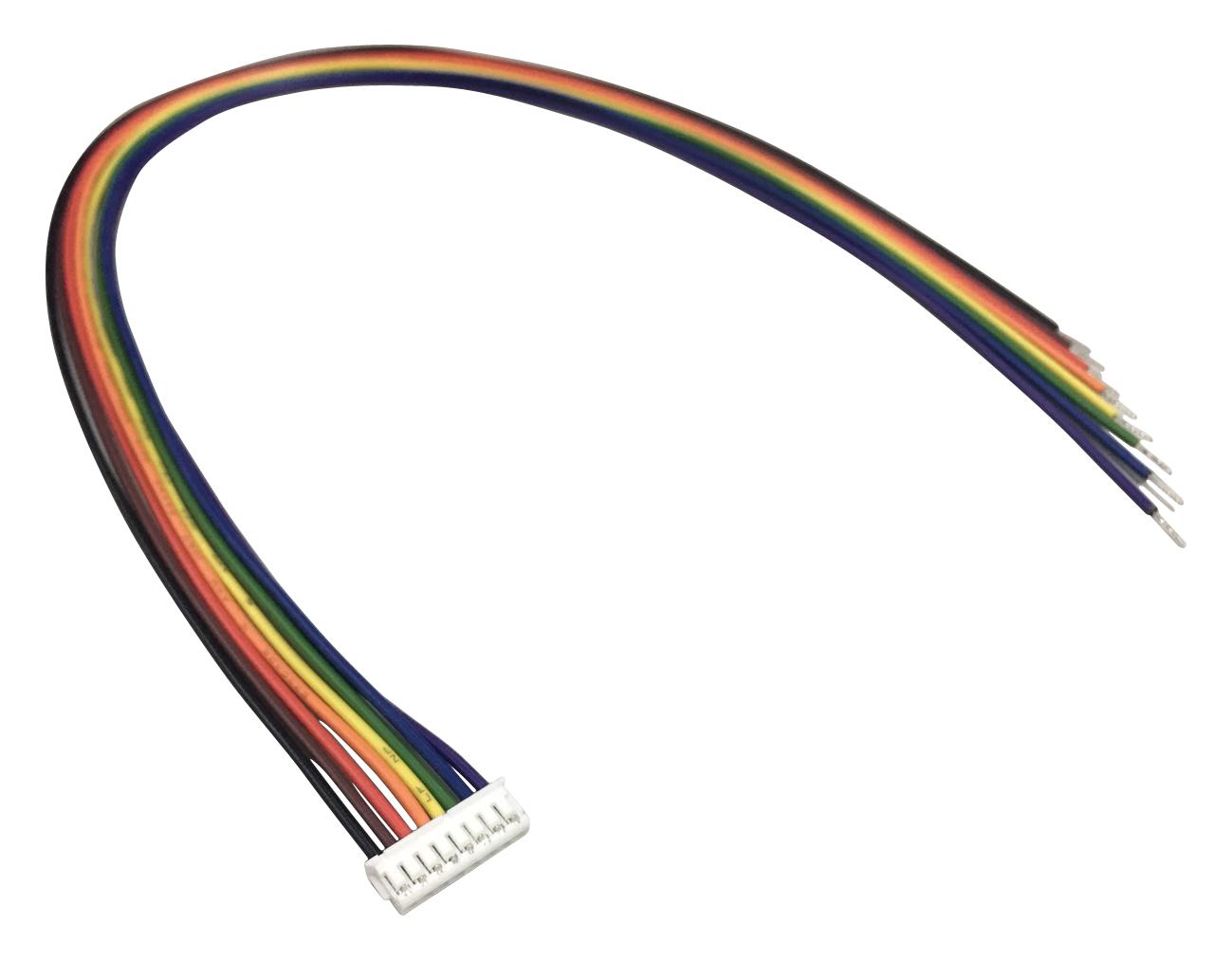 MP004794 CABLE ASSY, 8P WTB RCPT-FREE END, 300MM MULTICOMP PRO