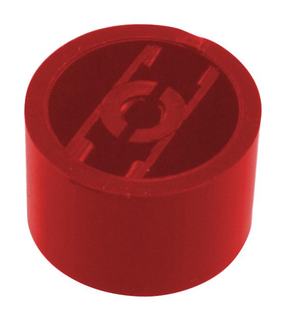 140000480089 PUSHBUTTON SWITCH CAP, RED NIDEC COPAL ELECTRONICS