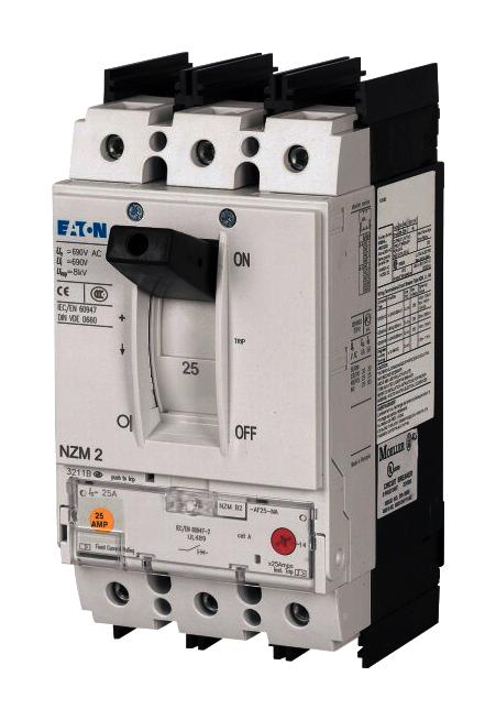 NZMN2-AF125-BT-NA CB 3P FIX SETTINGS, BOX TERMINALS EATON MOELLER