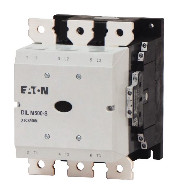 DILM500-S/22(220-240V50/60HZ) CONTACTOR, 3-P+2N/O 2N/C, 250KW EATON MOELLER
