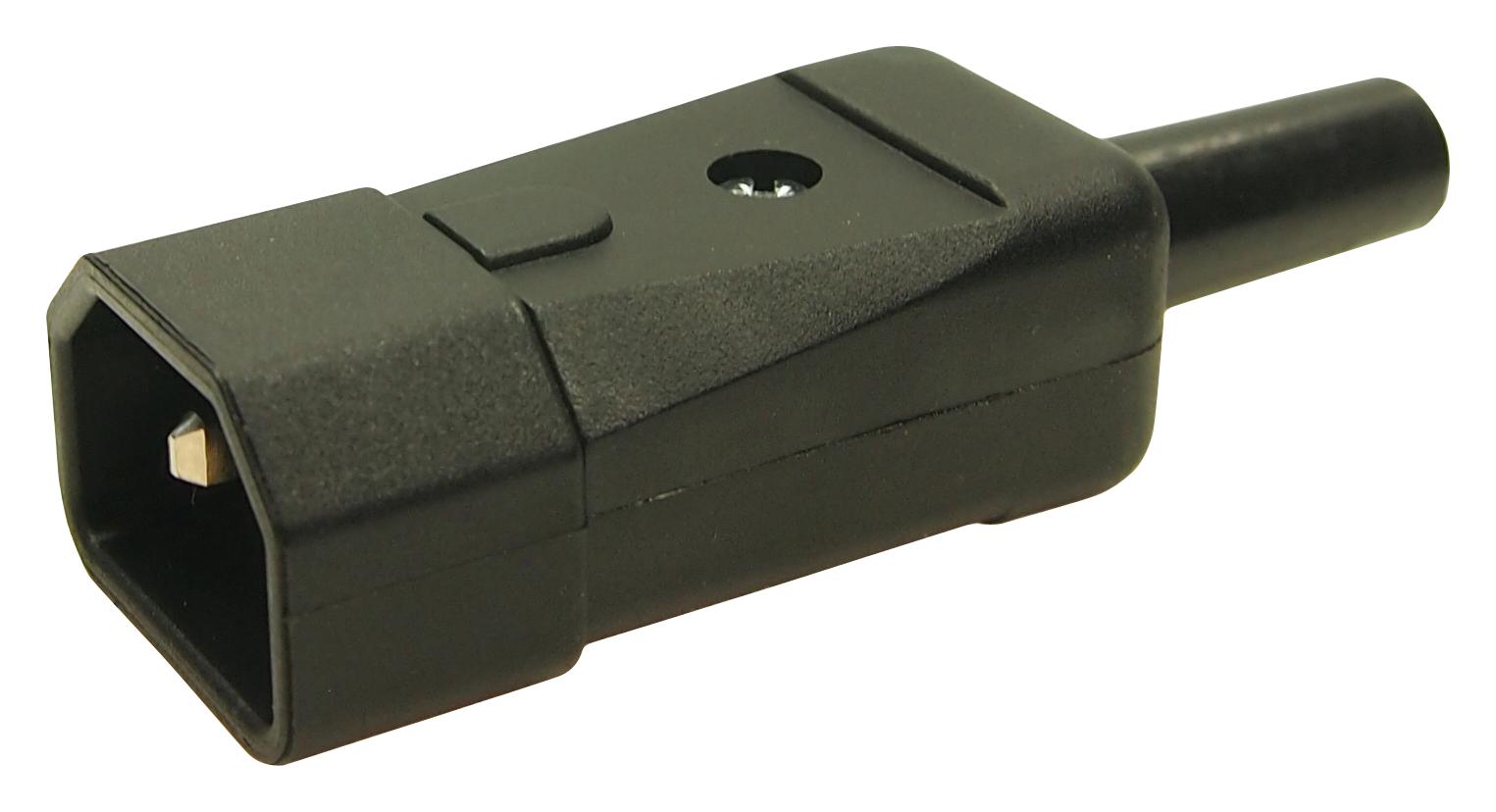 CL1919 PLUG CP22R C14(RE-WIREABLE) CLIFF ELECTRONIC COMPONENTS