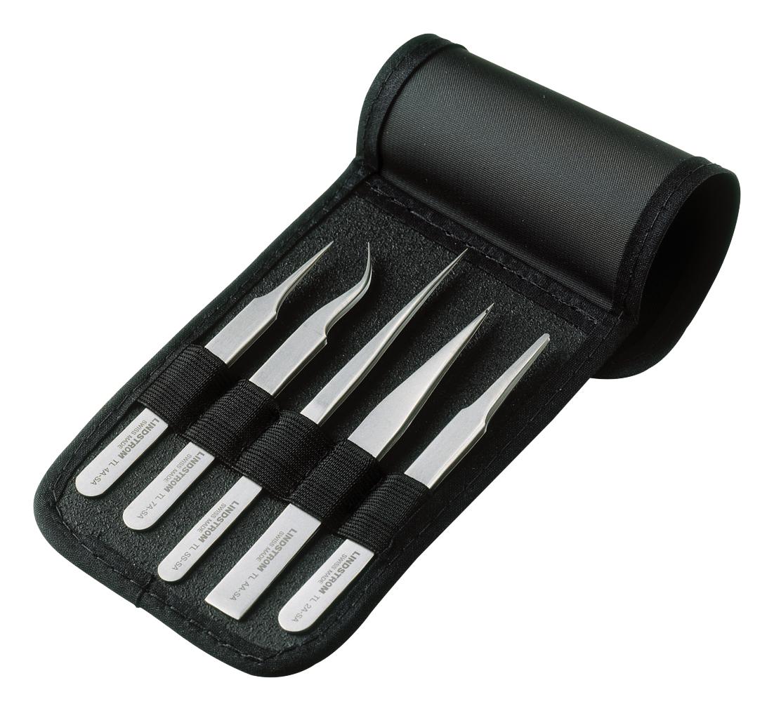9855 TWEEZER SET, GEN PURPOSE, 5PC, PK5 LINDSTROM