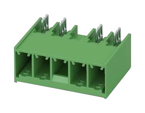 PC 6/ 5-GL3U-7,62 TERMINAL BLOCK, HEADER, 5POS, 41A PHOENIX CONTACT