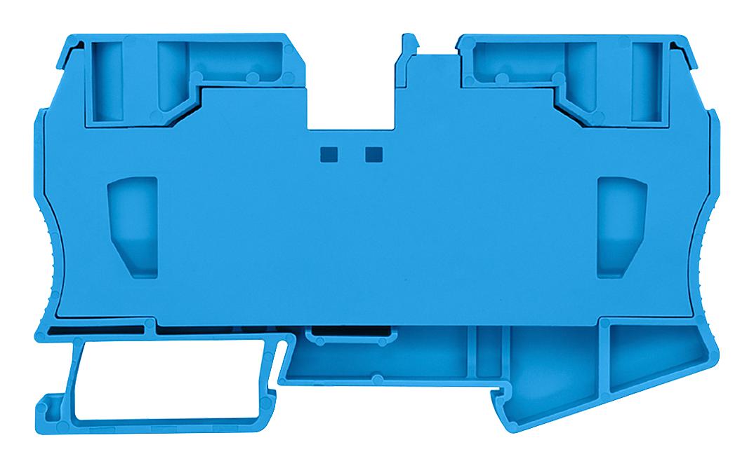 8WH2000-0AM01 DINRAIL TERMINAL BLOCK, 2WAY, 2AWG, BLU SIEMENS