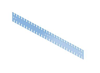 8MF4935 SERRATED BAR, Z SHAPE, 1M SIEMENS
