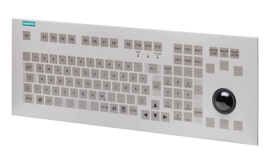 6GF6710-3BE KEYBOARD, PS 2/USB, WIRE, STANDARD, GREY SIEMENS