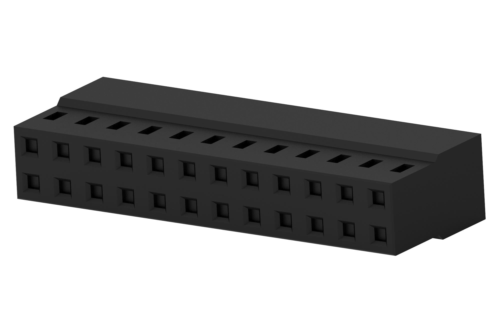 2-2316108-4 CONN HOUSING, RCPT, 24POS, 2ROW, 2MM TE CONNECTIVITY