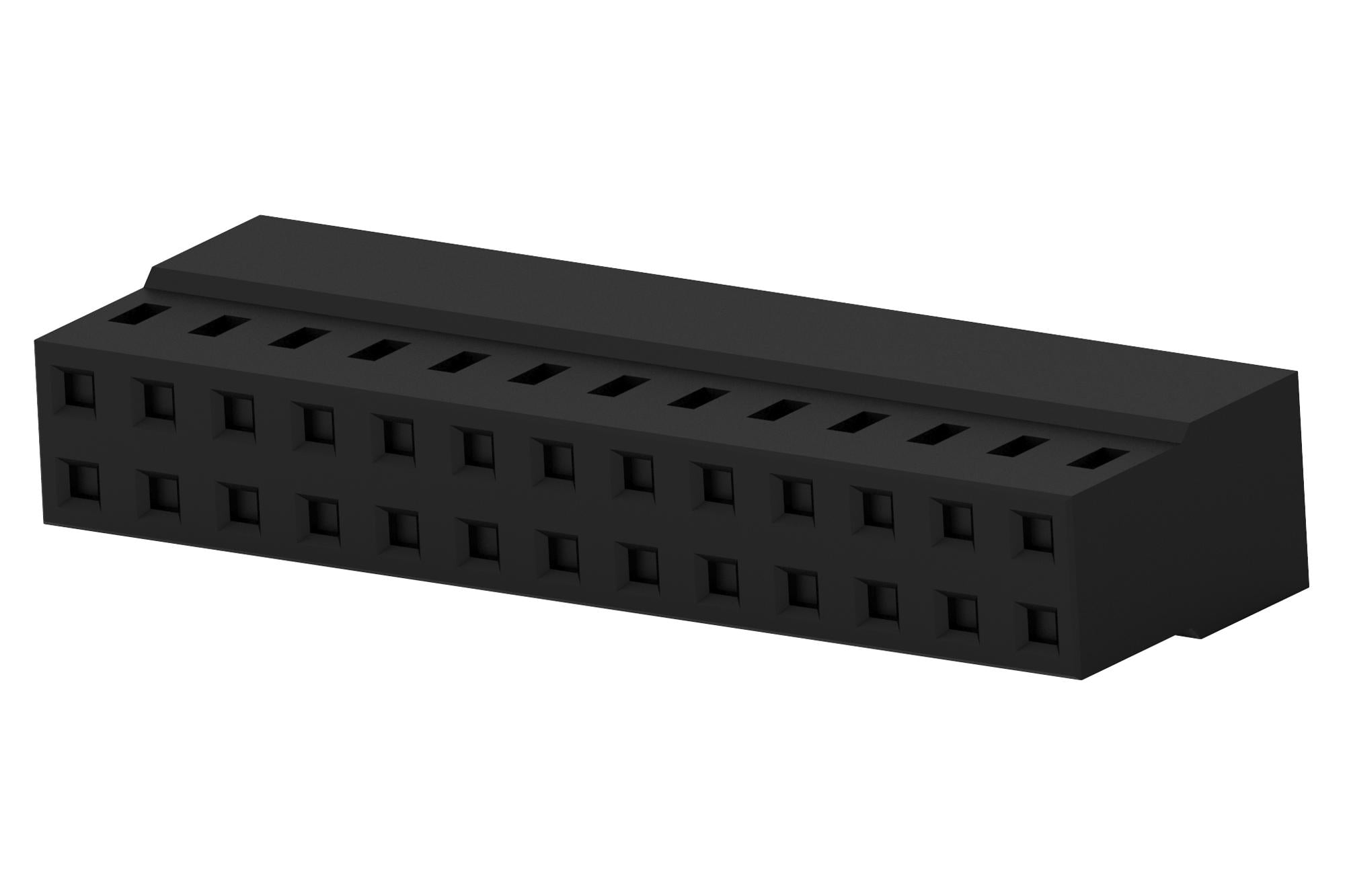 2-2316108-6 CONN HOUSING, RCPT, 26POS, 2ROW, 2MM TE CONNECTIVITY